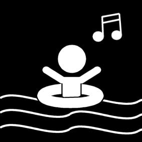swim on music